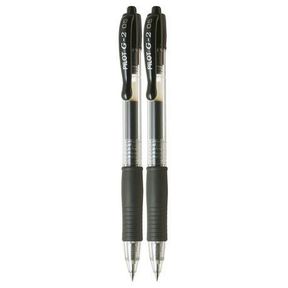 Pilot G-2 0.5 Fine Nib Gel Retractable Pen Black |