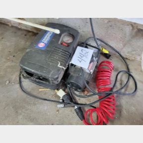 Pair of small portable compressors, Craftsman, other
