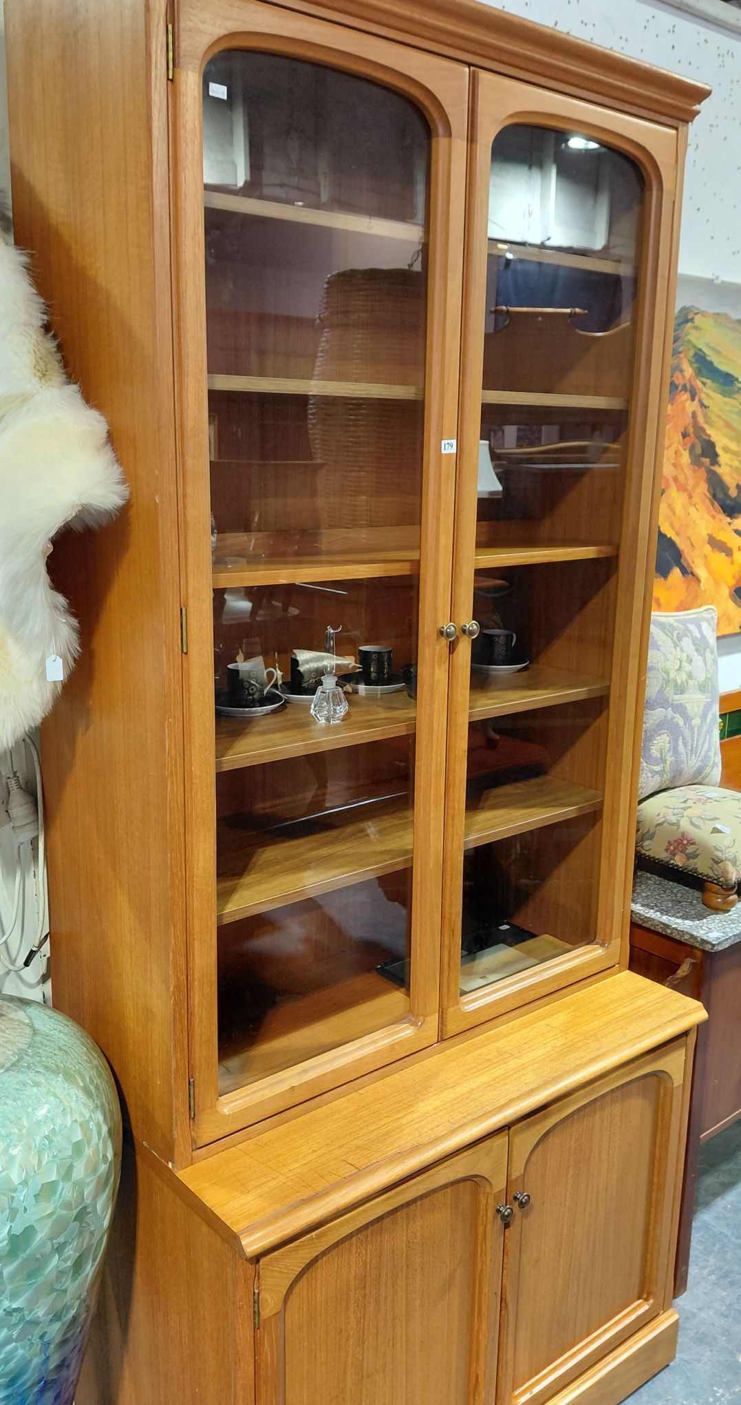 179 · PARKER FURNITURE DISPLAY CABINET