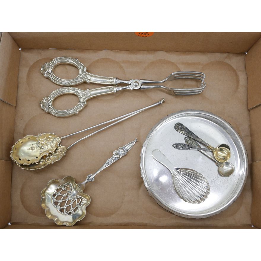 Box Misc Sterling Flatware Etc. 145 Grams Solid Only