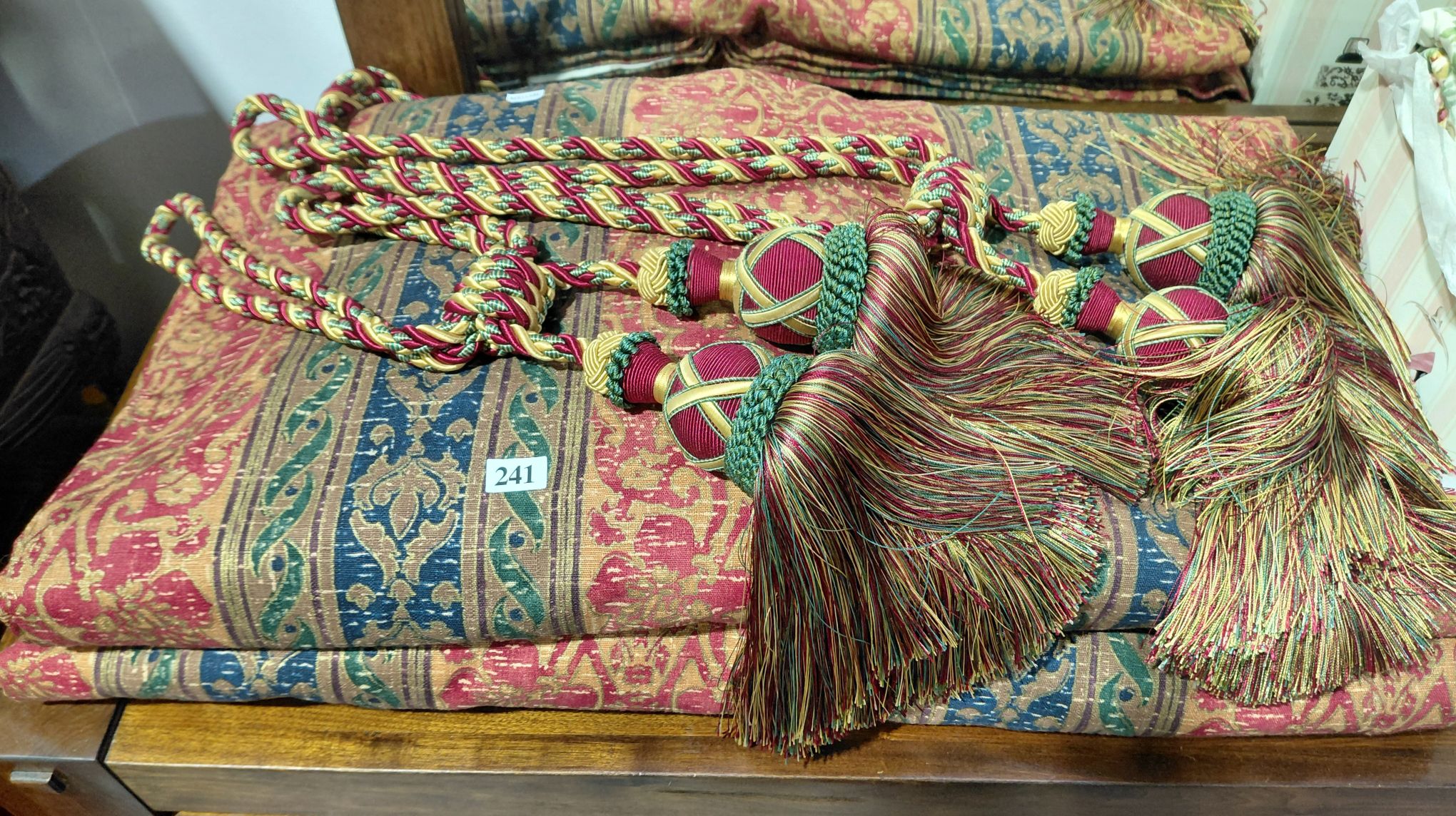 241 · QUALITY CURTAINS AND TASSELS