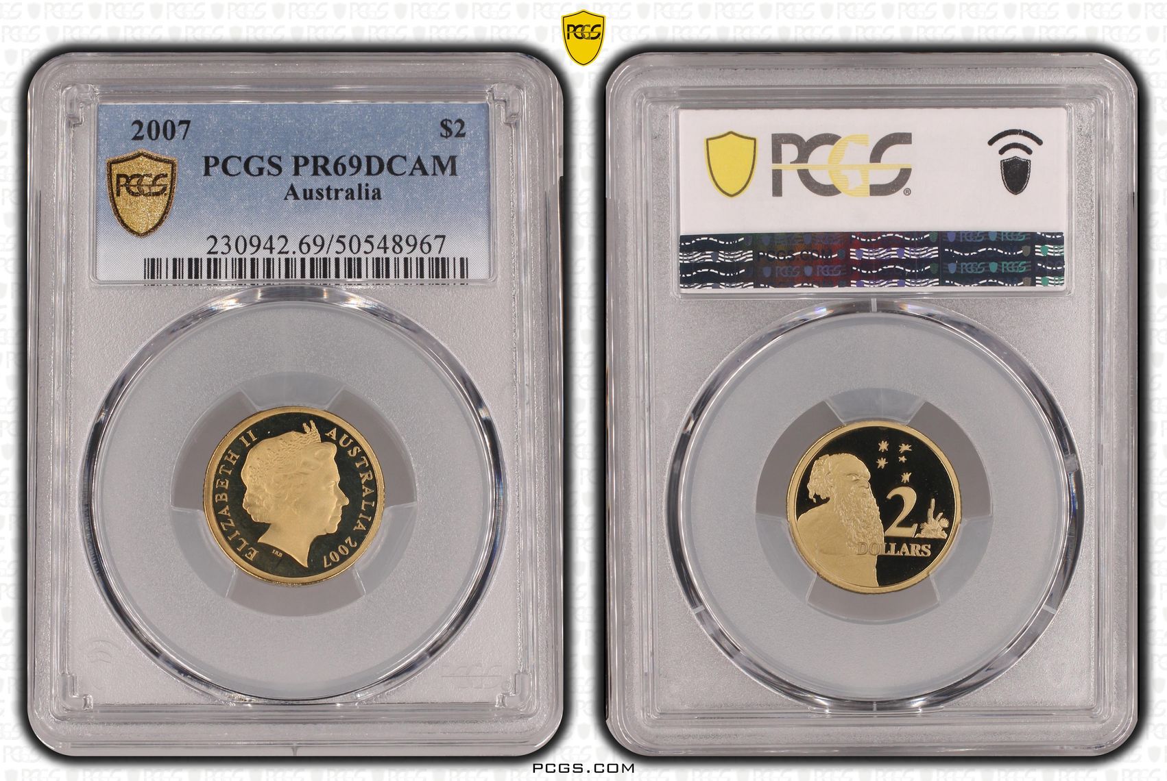 Two Dollar, 2007, PCGS PR69DCAM