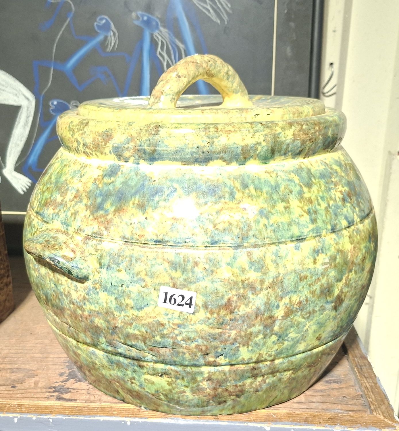 Bosleyware Bread Crock
