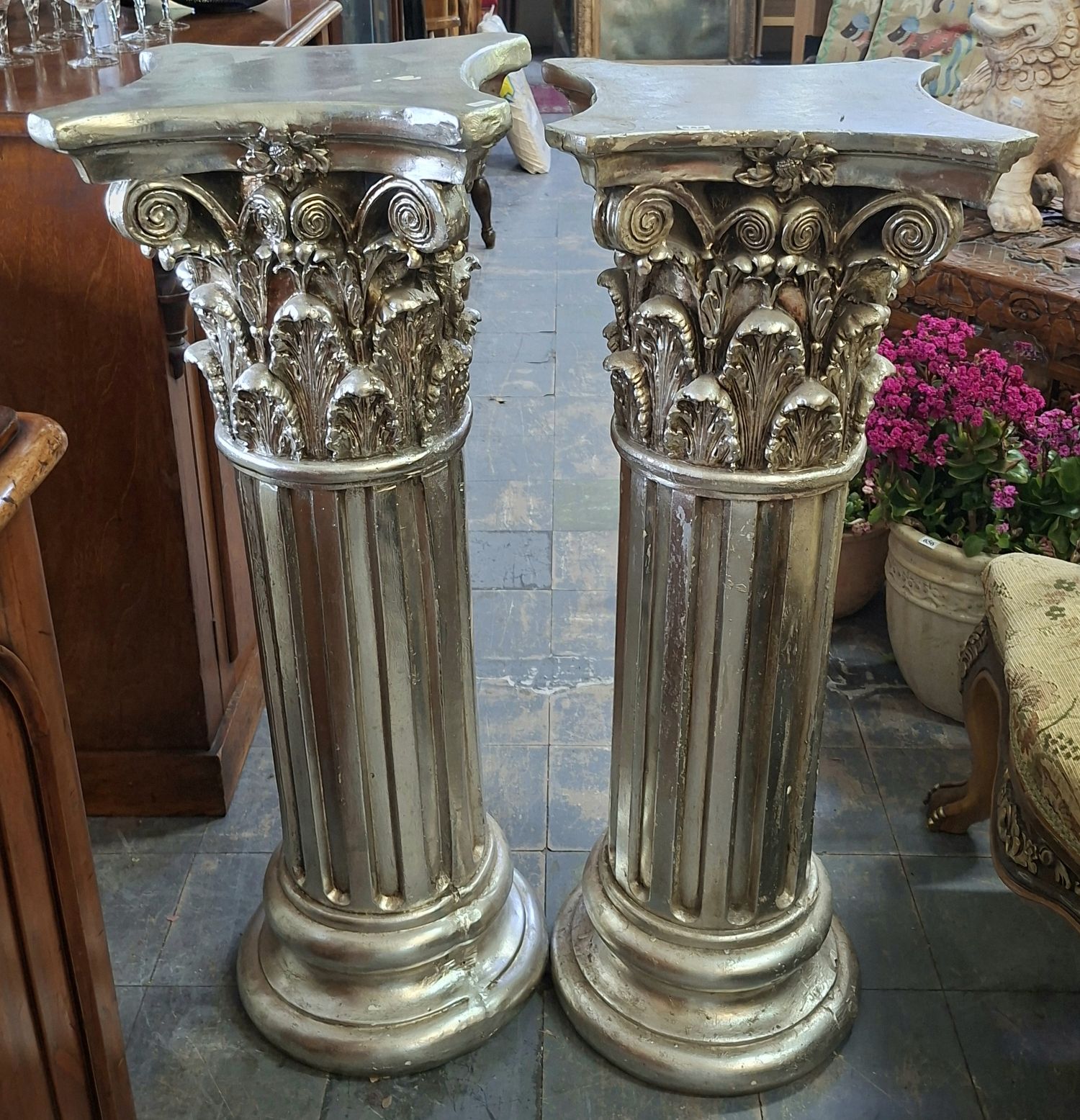 Pair Of Classical Pedestals