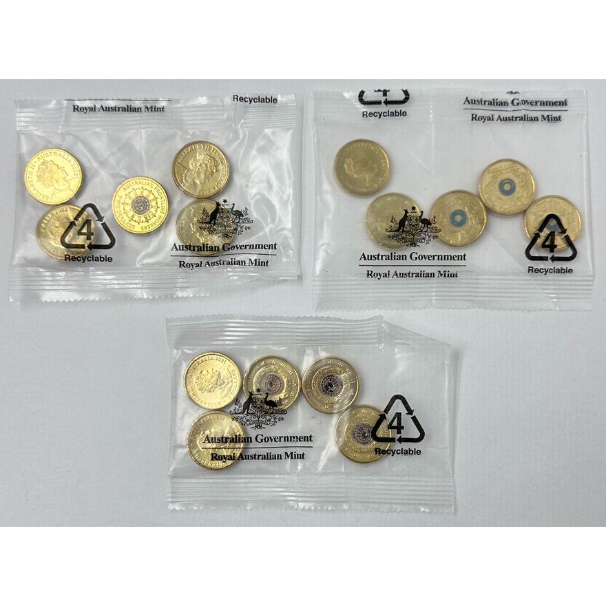 Aus. $2 Coins in RAM Bags (x3)