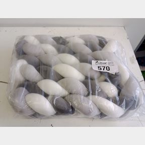 CHELINO - KNOTTED CRIB BUMPER BLACK/GREY/WHITE