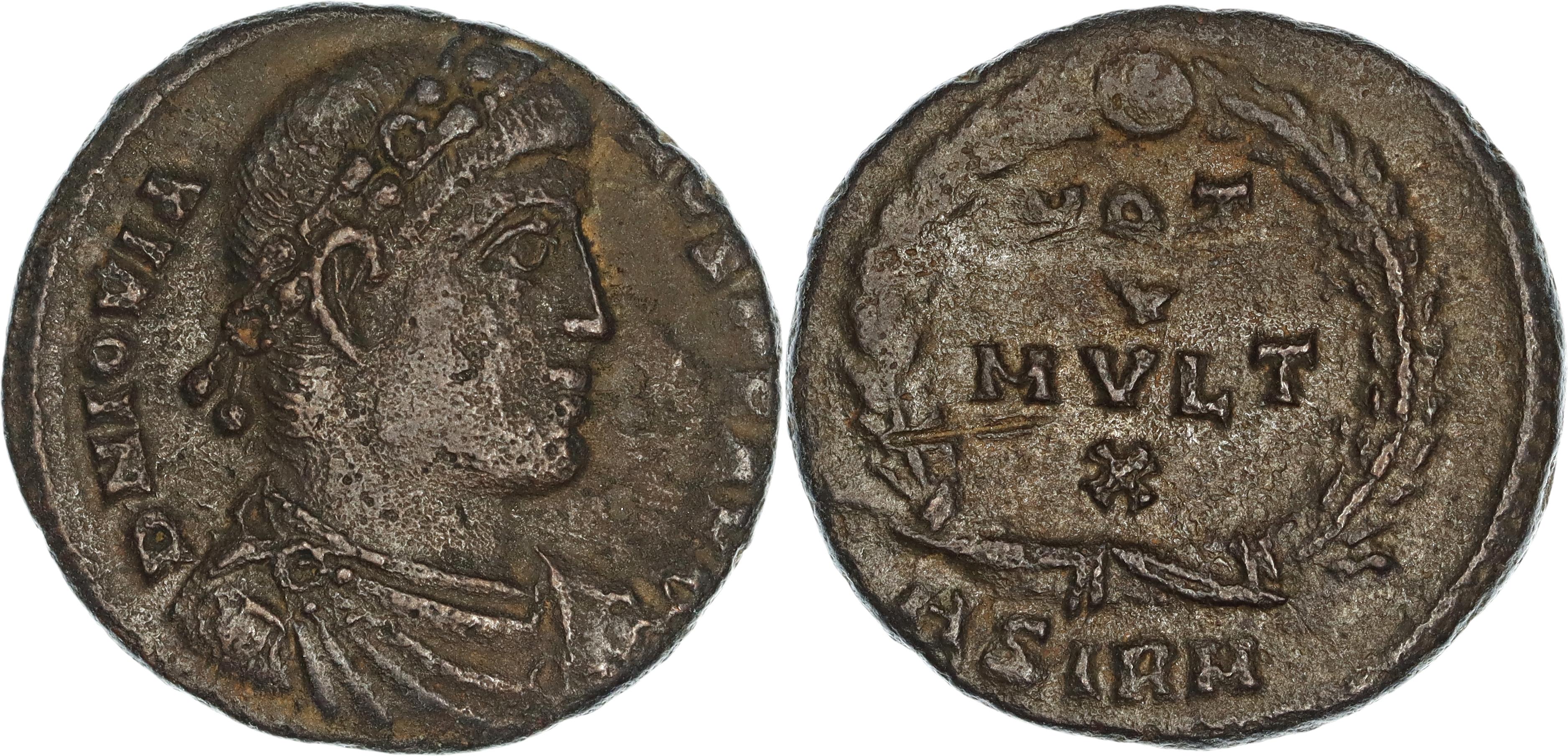 Roman Empire, Jovian, Æ, 363-364 AD, nVF