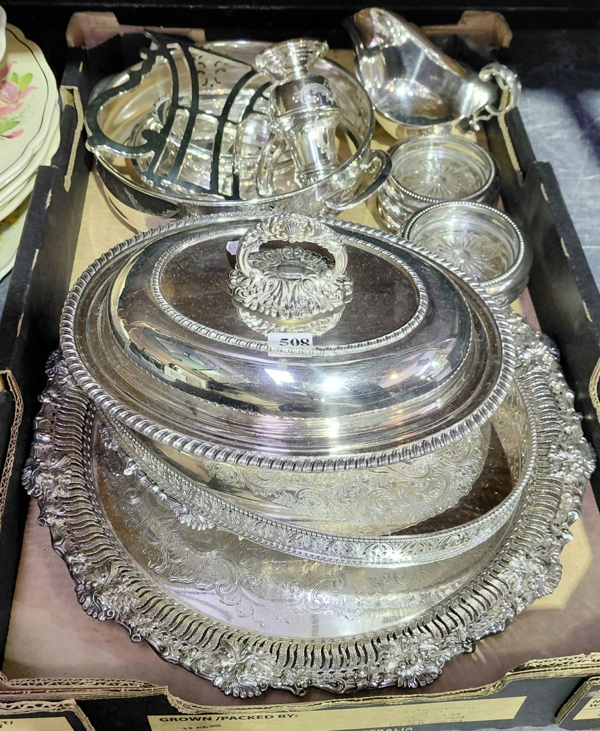 GROUP LOT OF SILVERPLATE