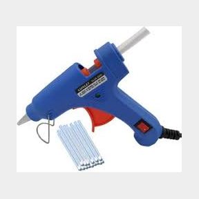 20W Glue Gun Kit - Glue gun with 10 glue sticks | 51744/1078 Barcode 9901034836652 AS B3 (S2)
