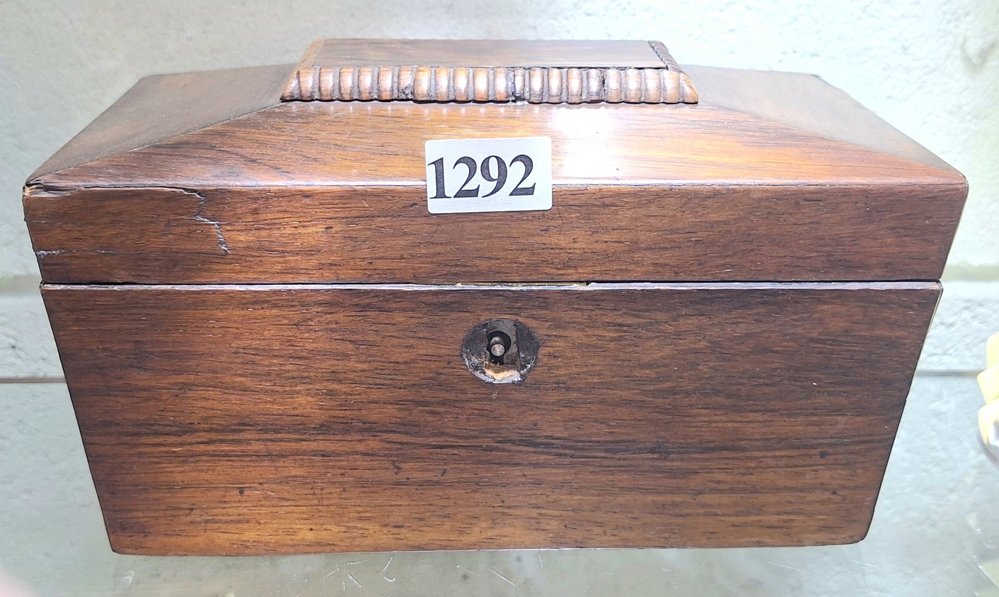 1292 · 19TH C. TEA CADDY
