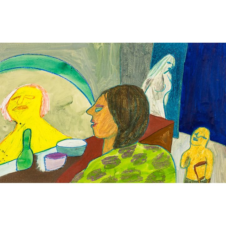Jeffrey Harris 'Woman in Front of Mirror'