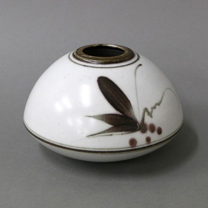 Peter Collis - Shaped squat vase