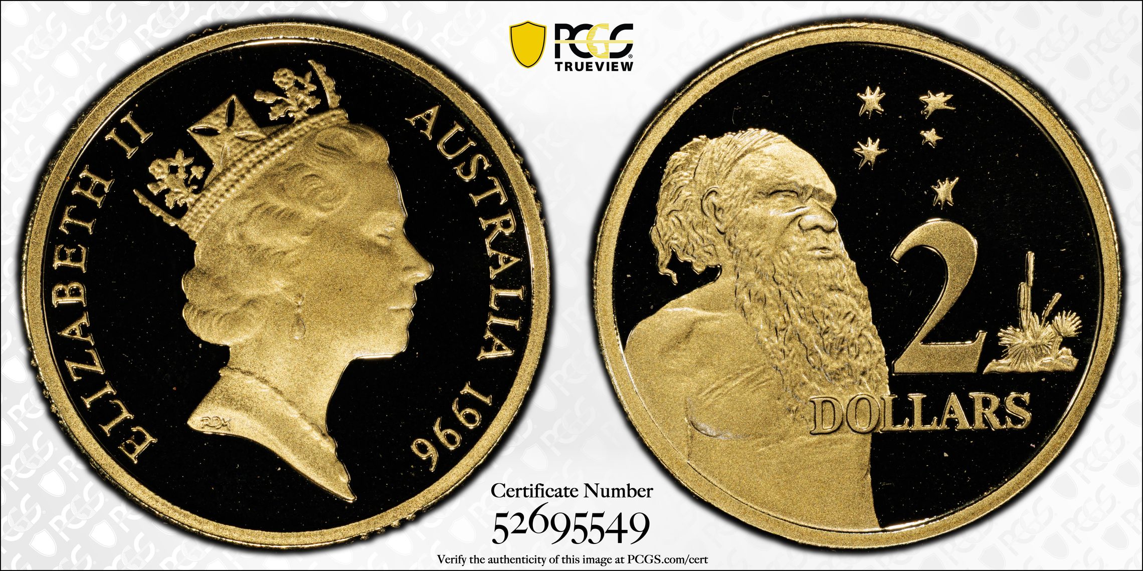 Two Dollar, 1996, PCGS PR69DCAM