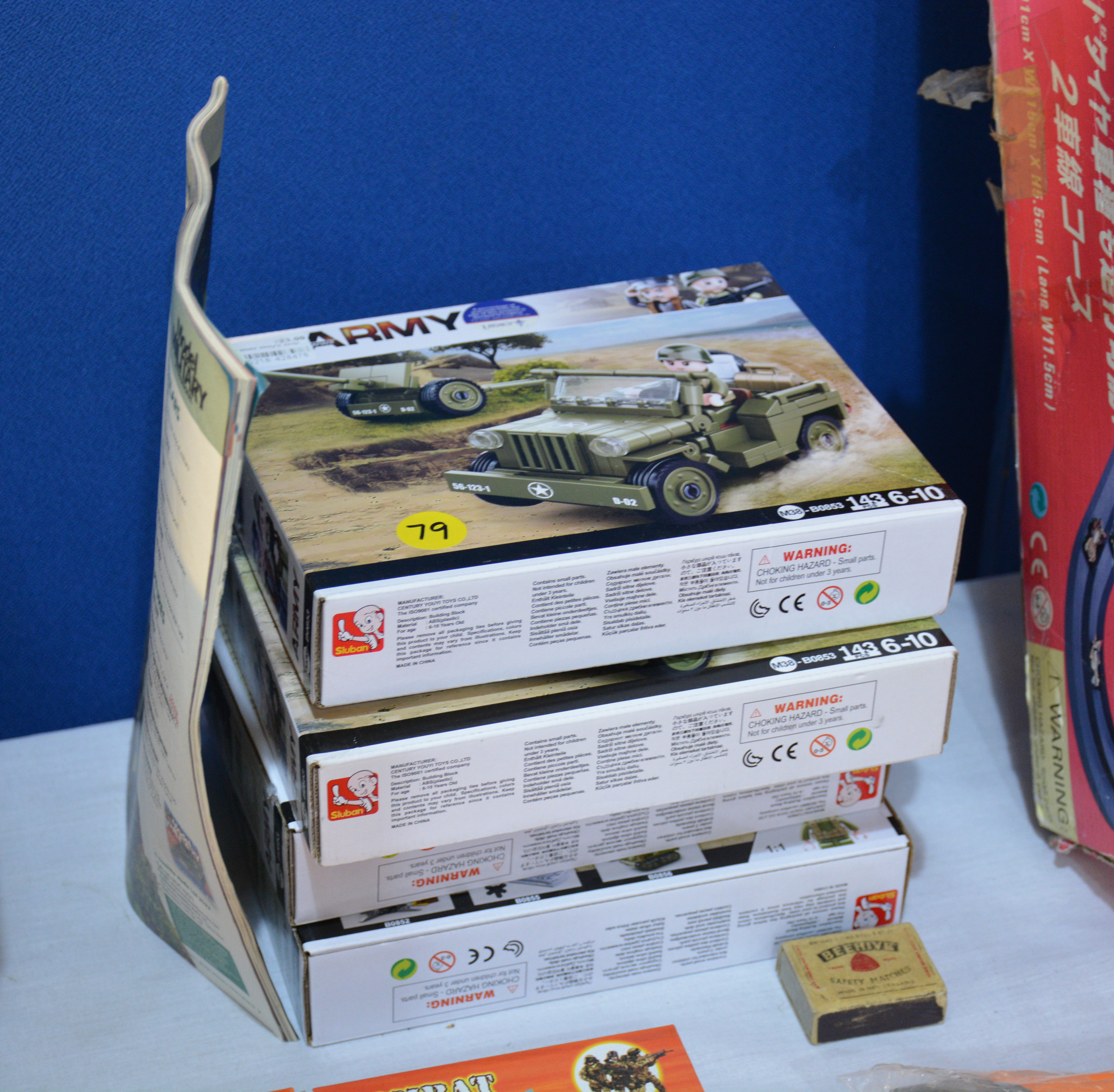 Sluban Army Toy Kits x 4 — sold at auction in New Zealand for $20