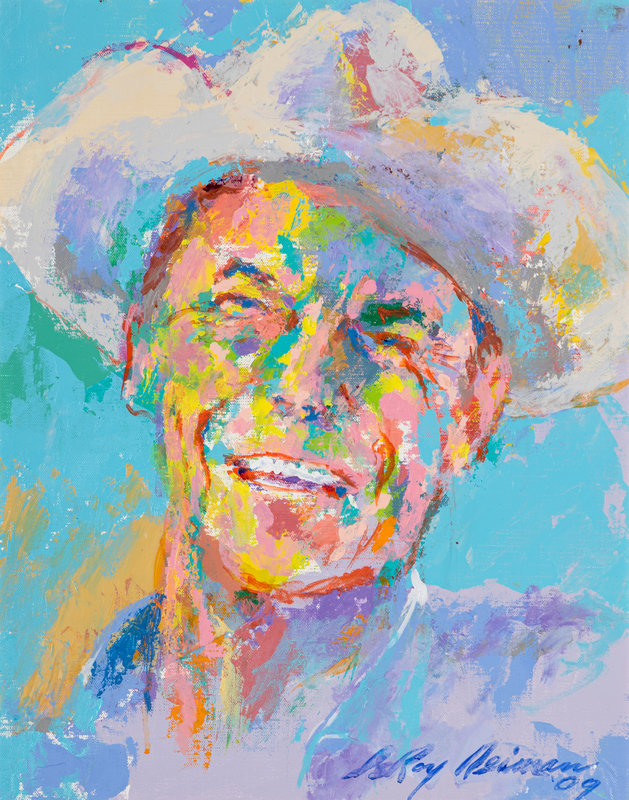 LeRoy Neiman
(American, 1921-2012)
Ronald Reagan, 2009