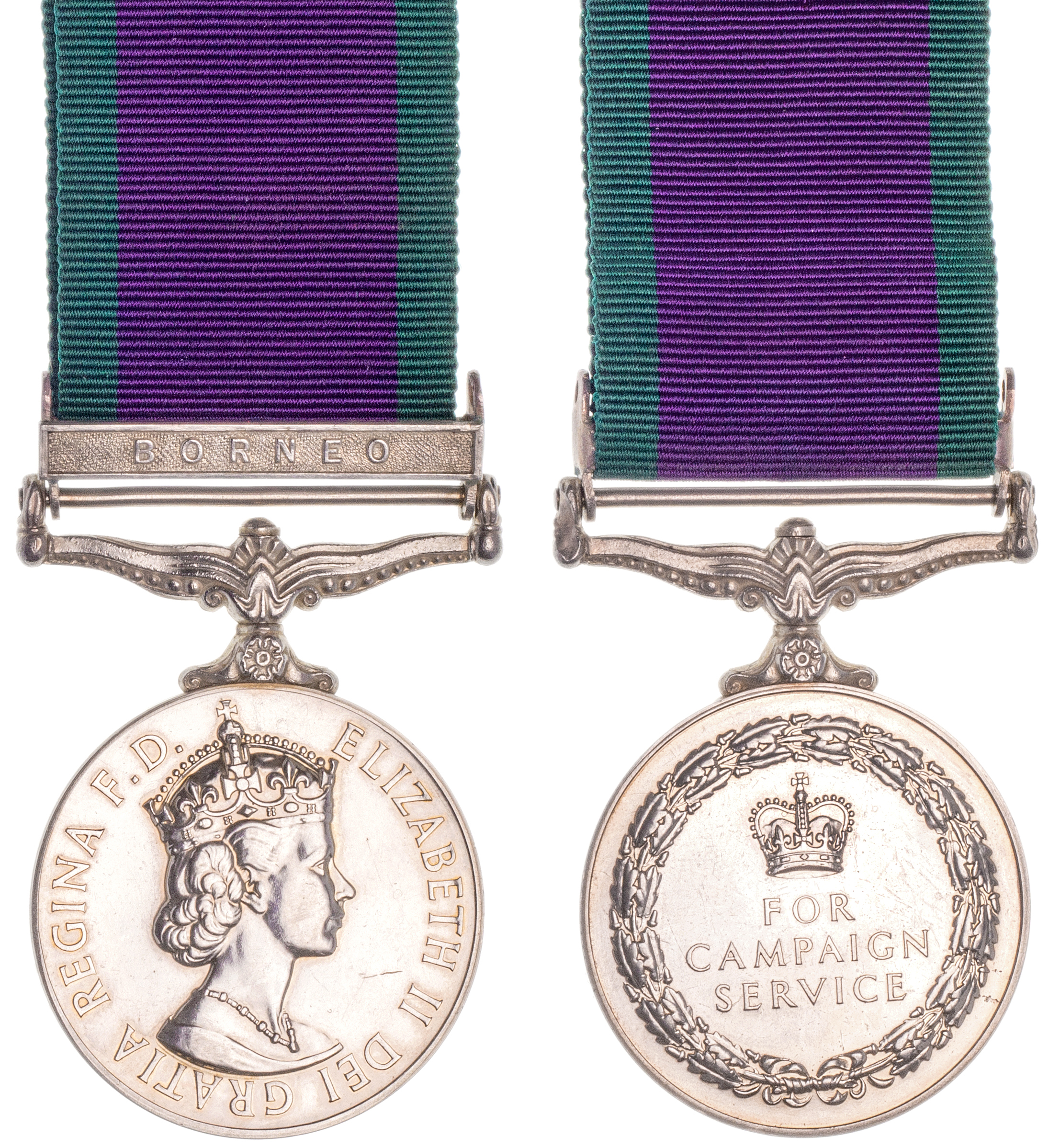 New Zealand, Elizabeth II, Campaign Service Medal, 1962, aUNC