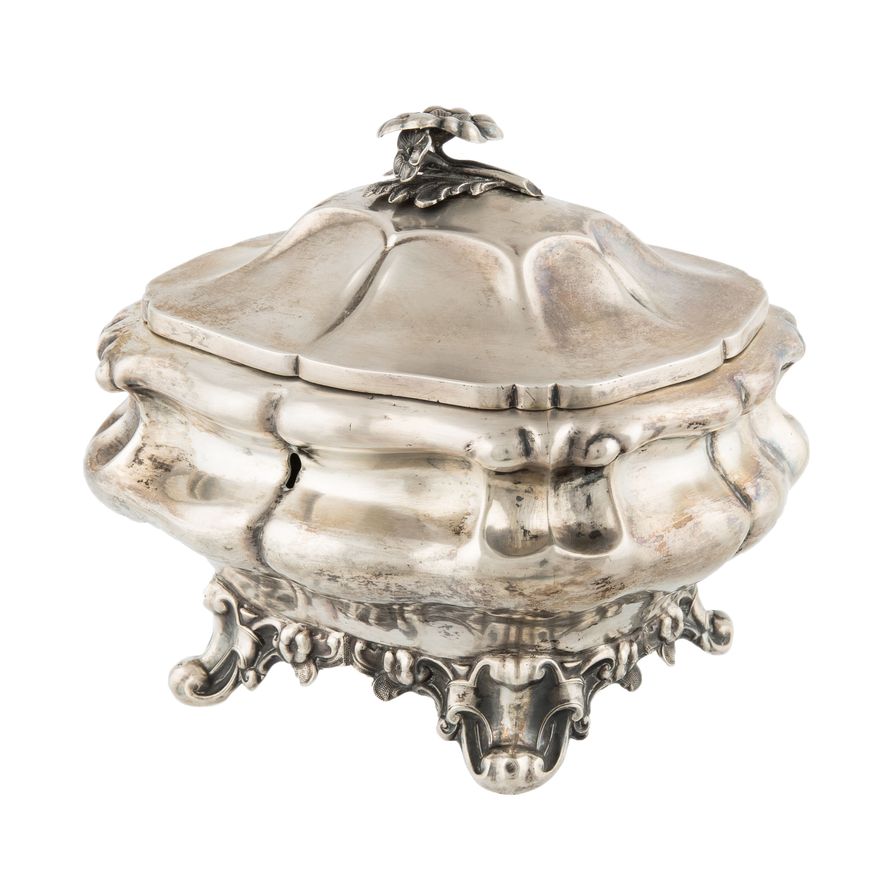 Cukiernica skrzynkowa, Johann Georg Wilhelm Peters, Berlin, ok. 1850 r.