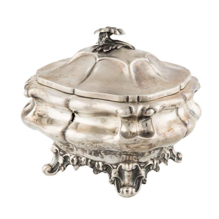 Cukiernica skrzynkowa, Johann Georg Wilhelm Peters, Berlin, ok. 1850 r.