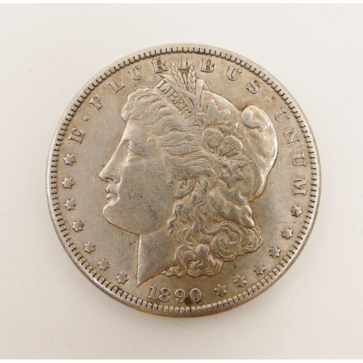 United States 1890-CC Morgan Silver Dollar Coin