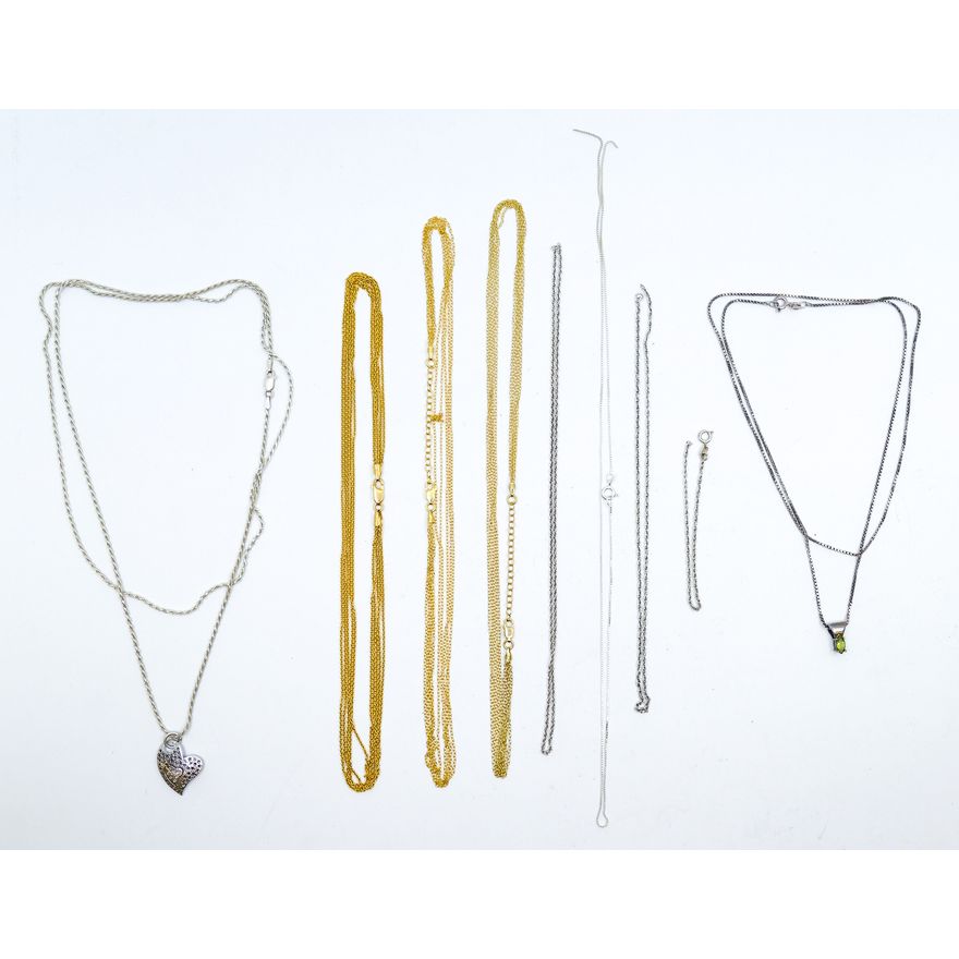 Box Sterling Small Necklaces