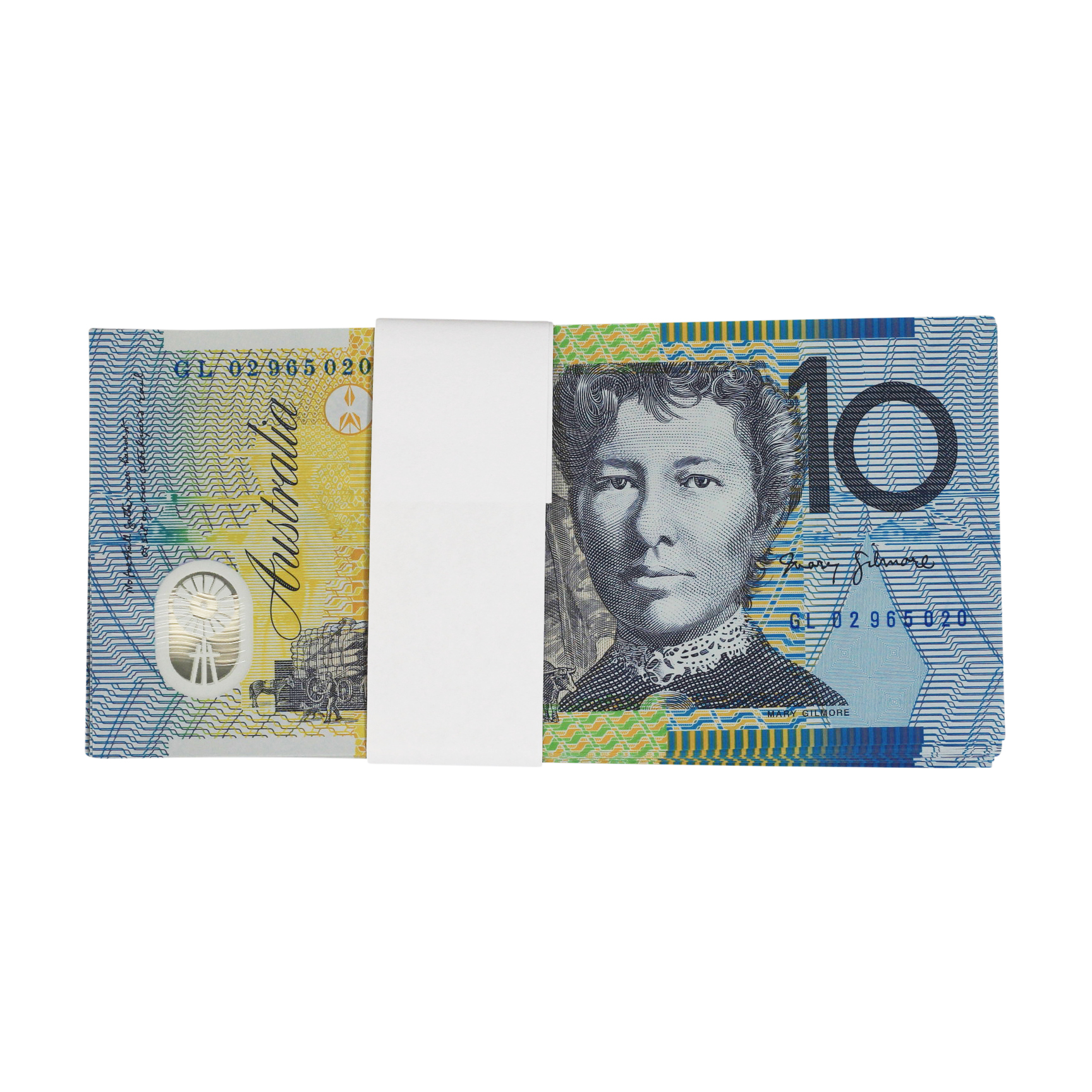 2179. · Bundle, MacFarlane/Henry, Ten Dollars,  2002, UNC