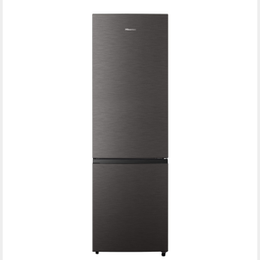 HISENSE 264L BOTTOM FREEZER FRIDGE - TITANIUM INOX(DENTED)