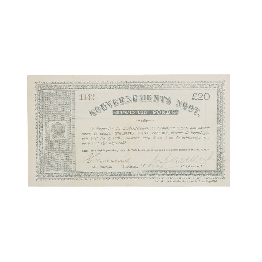 Government Note, Fifty Pounds, EF