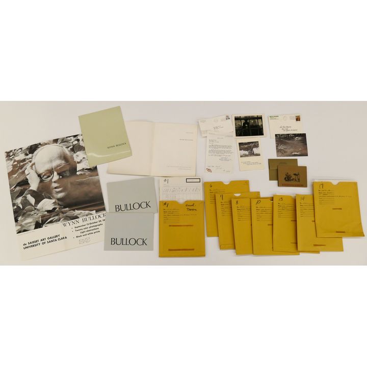 Group Wynn Bullock Exhibition Materials and Prints
