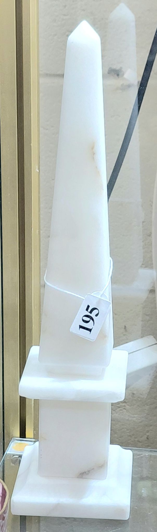 Alabaster Plinth Ornament