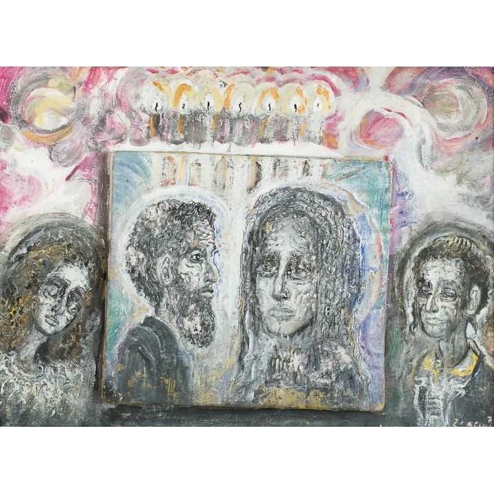 Zdzisław Lachur | Głowy Żydów, 1977