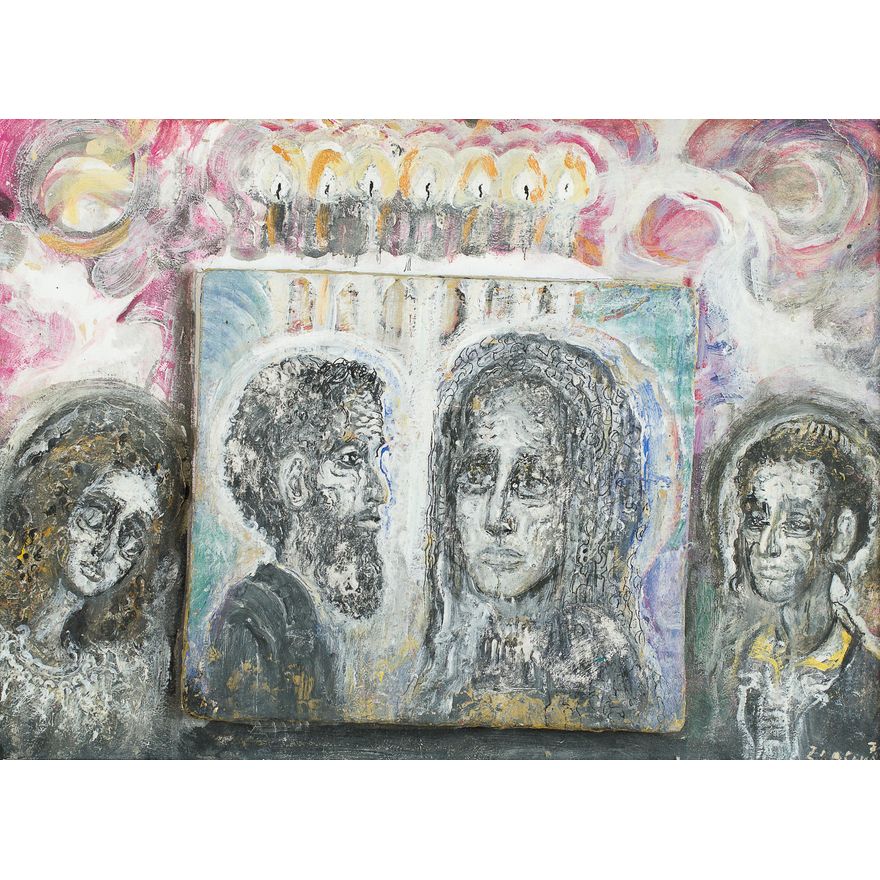 Zdzisław Lachur | Głowy Żydów, 1977