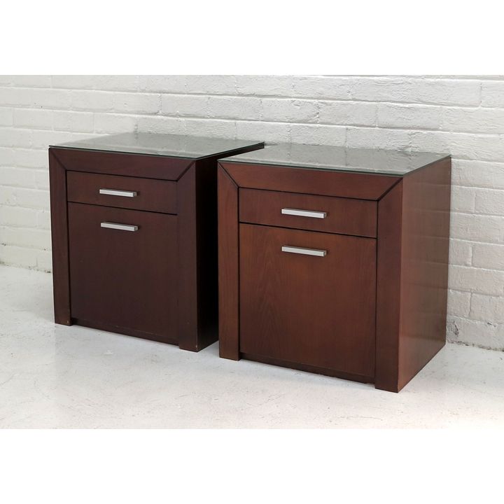 PAIR OF PEDESTALS