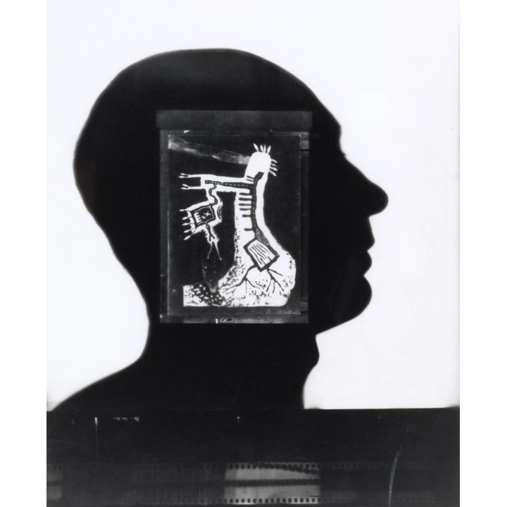 Len Lye 'Self-Portrait (With Night Tree)'