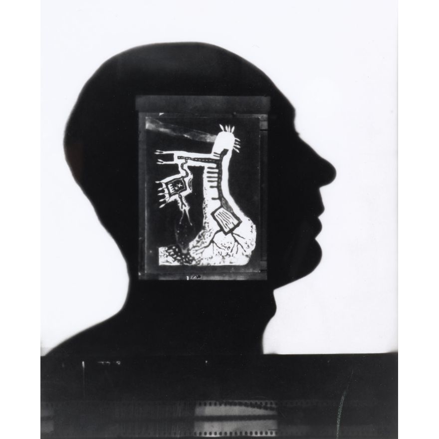 Len Lye 'Self-Portrait (With Night Tree)'