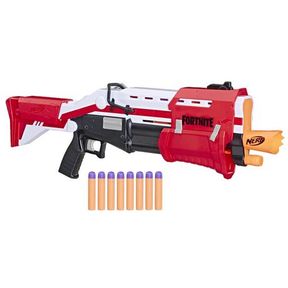Nerf Fortnite TS Blaster Pump Action Dart Blaster bullets bent |