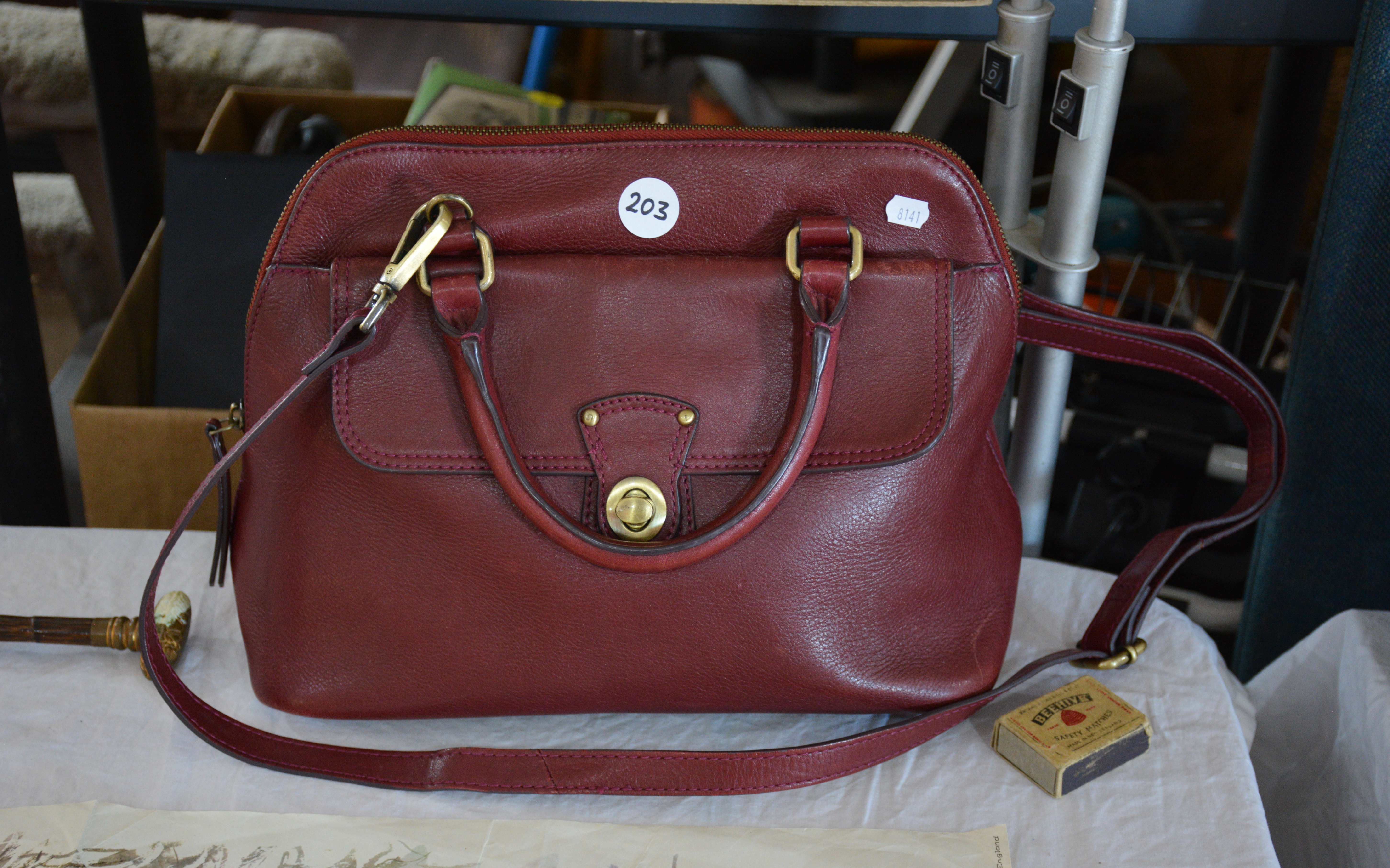 Colorado Red Handbag — sold at auction in New Zealand for $35