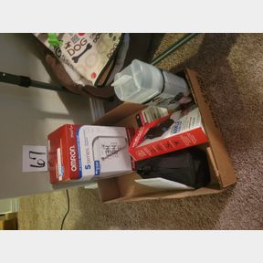 Used blood pressure monitor and other healthcare items