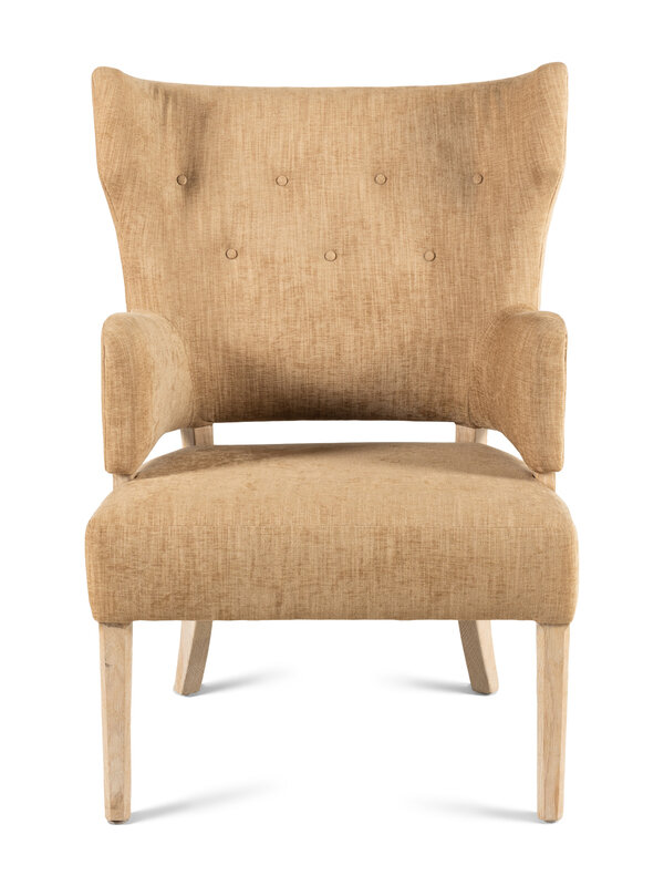 A Contemporary Wingback Chair