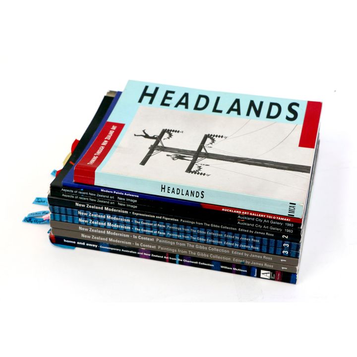 A Collection of New Zealand Contemporary Art Books