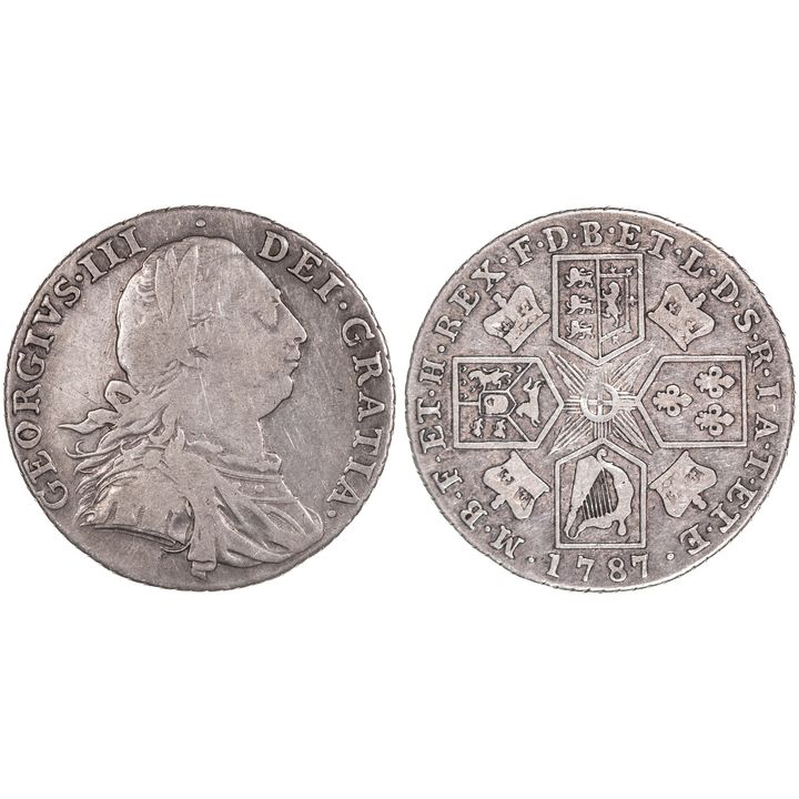 Great Britain, George III, Shilling, 1787,  F - gF