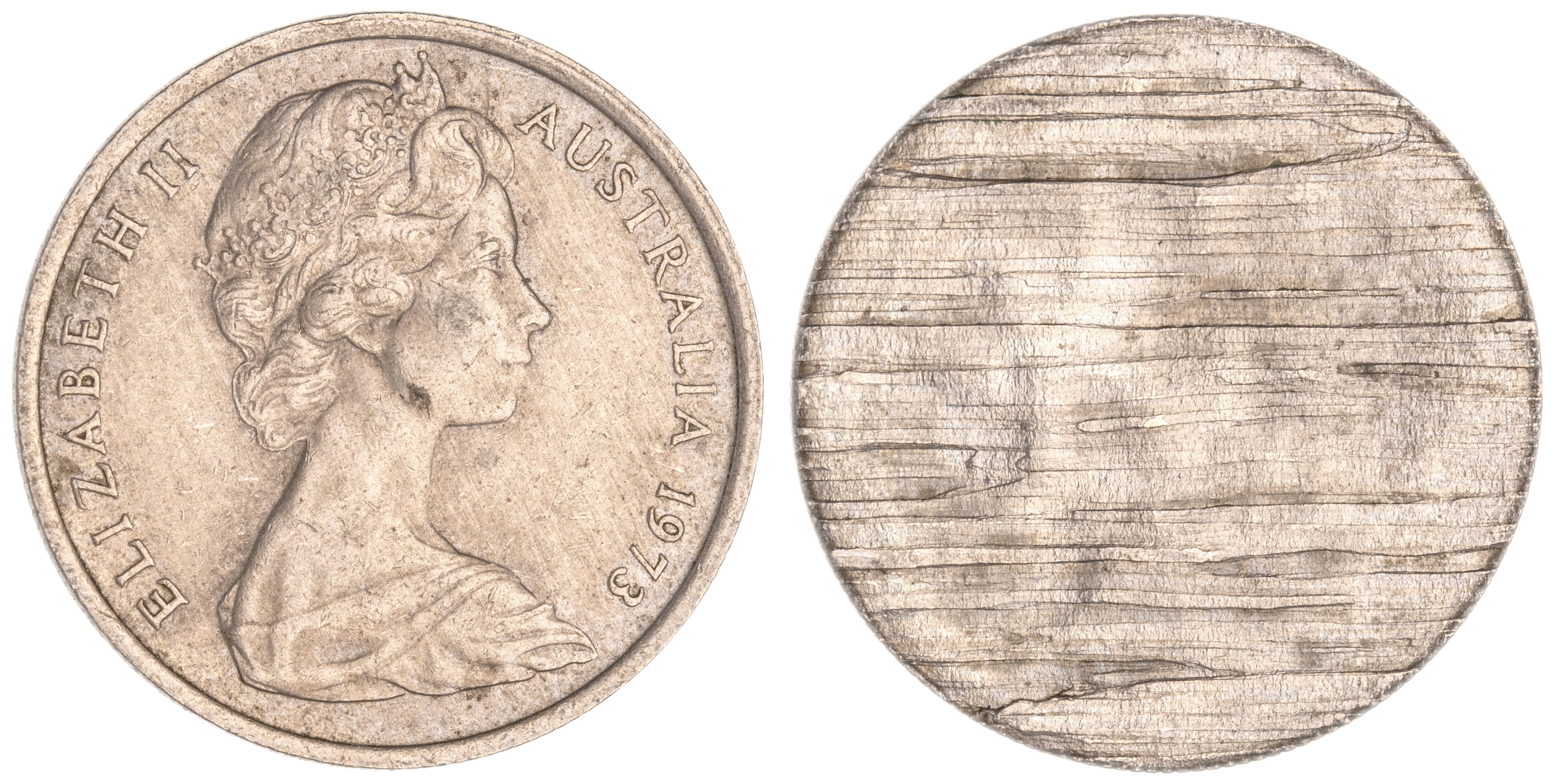 Elizabeth II, Five Cents, 1973, EF