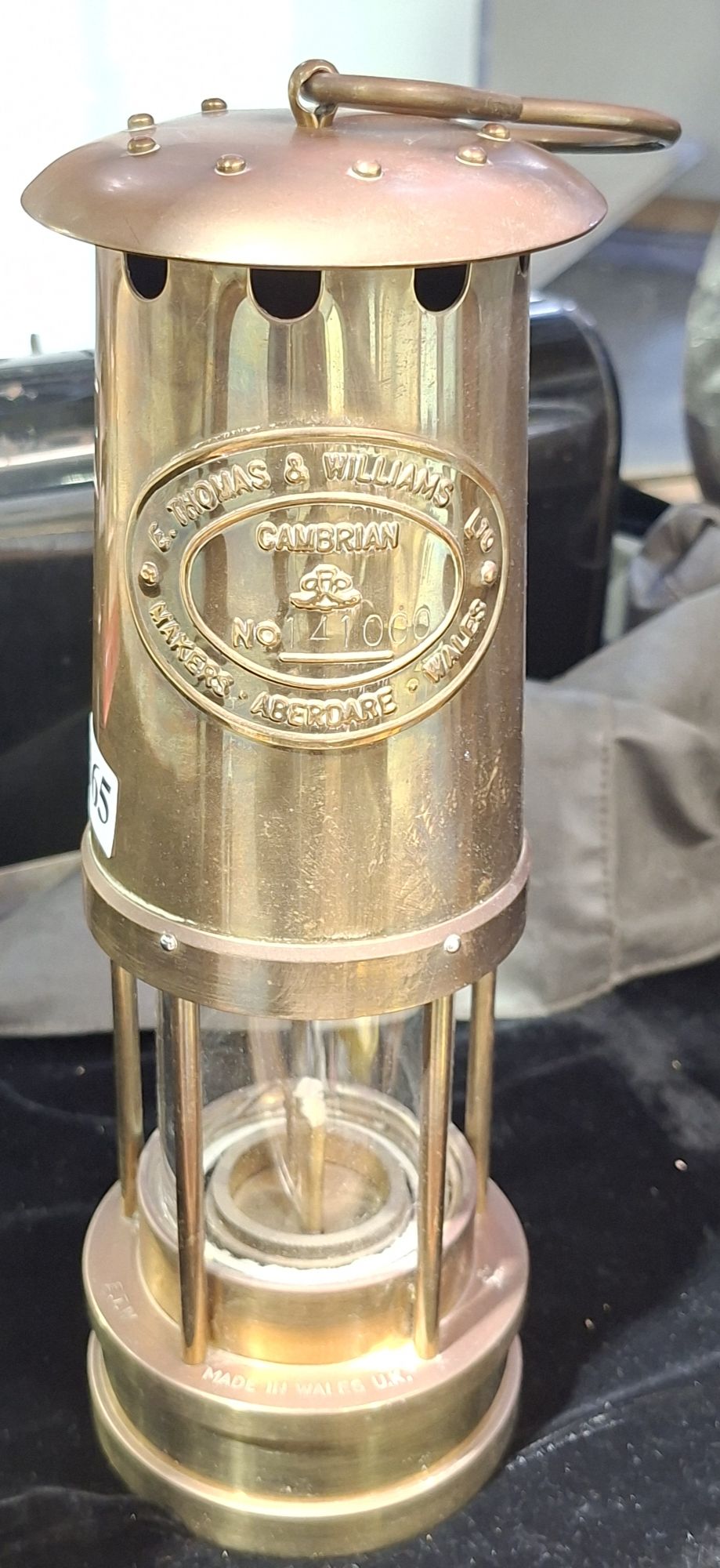 WELSH MINERS LAMP