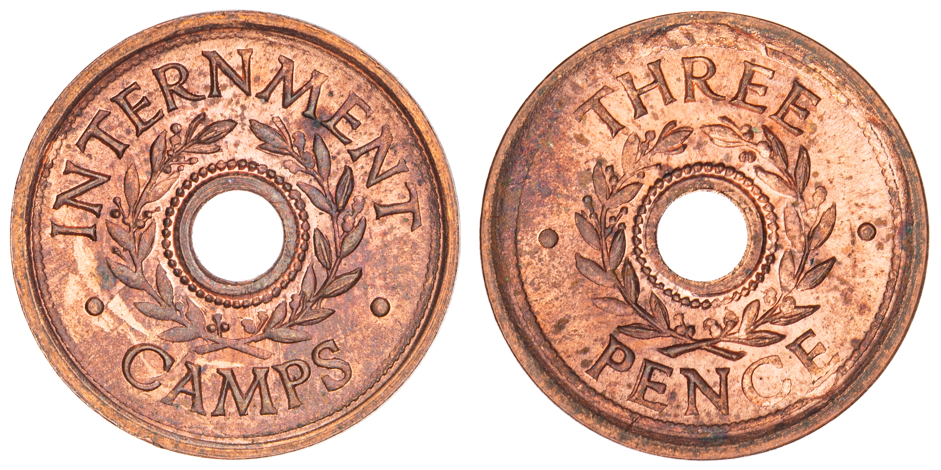 204 · Threepence, 1939-45,  VF