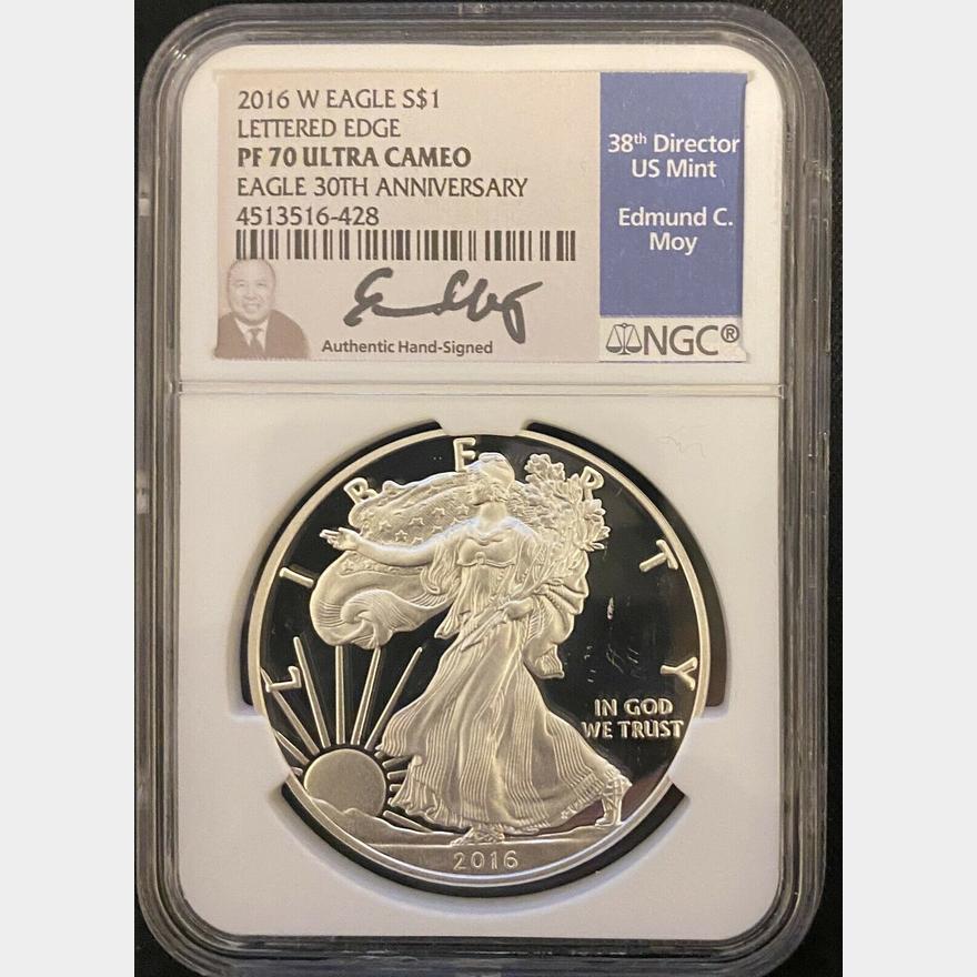 アンティークコイン コイン 金貨 銀貨 [送料無料] 2016-W Silver Eagle