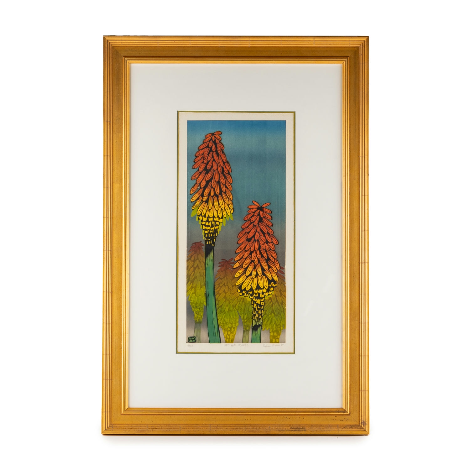 Aileen Brown (1946-), 'Red Hot Pokers', 1997,