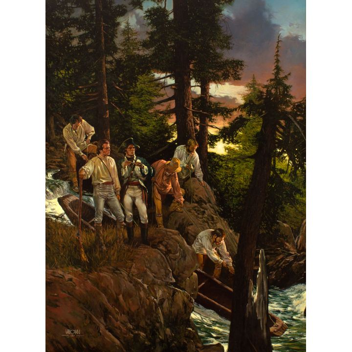 William Maughan (1946-), Untitled (Lewis and Clark)