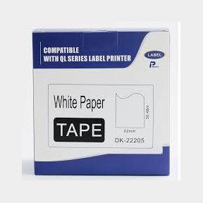 INKWAREHOUSE DK 22205 Continuous Labels 62mm x 30.48m X 8 |