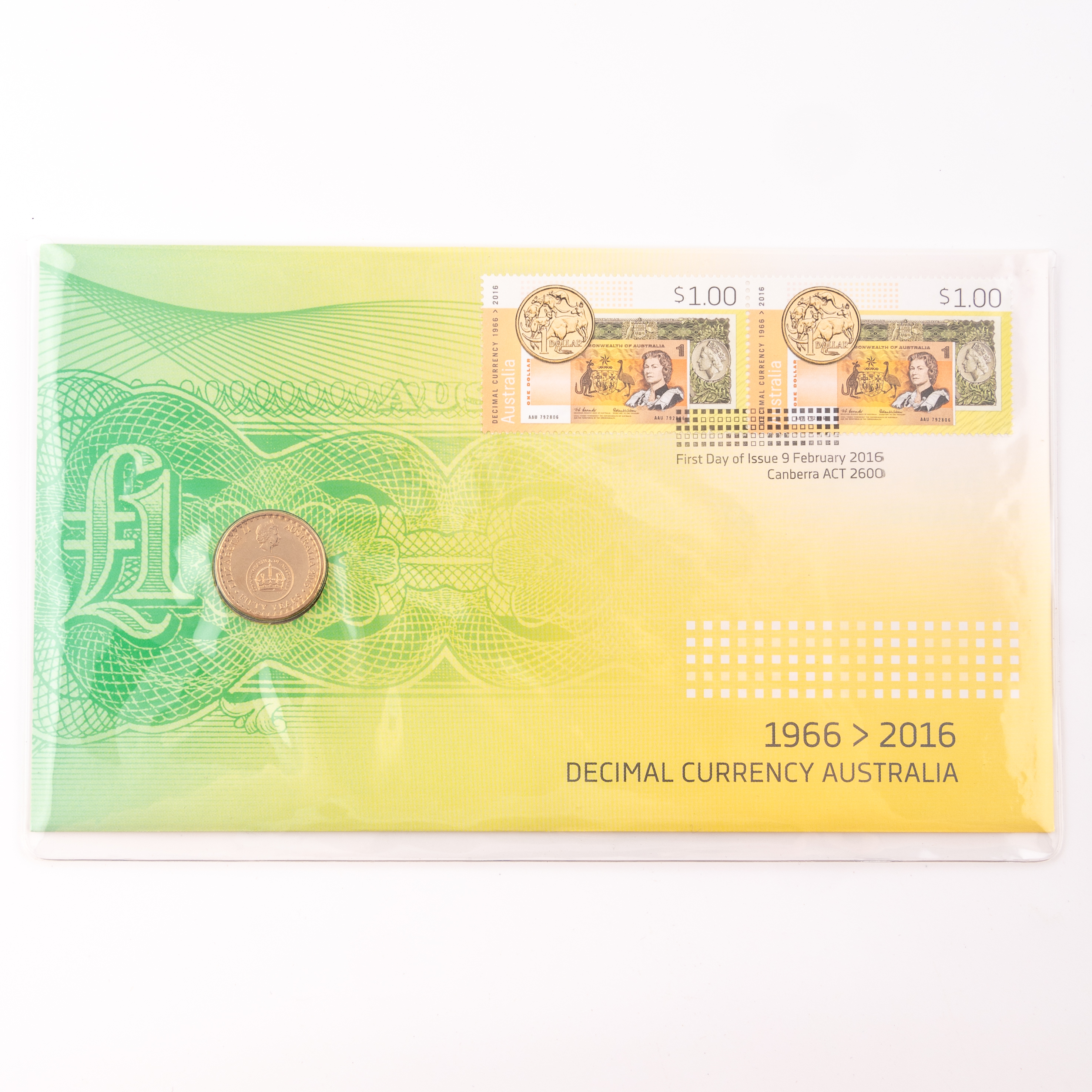 72 · Elizabeth II, Decimal Currency Australia, Two Dollars, 2016,  UNC