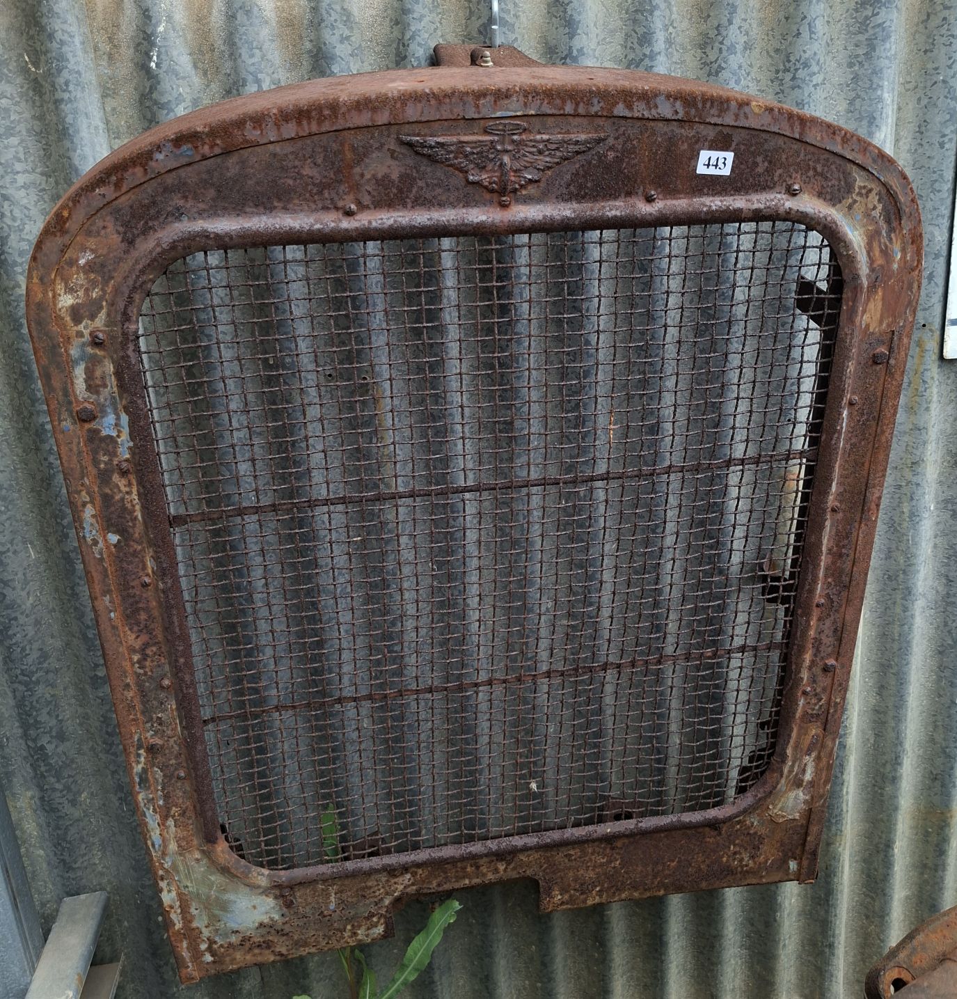Antique Front Truck Grill
