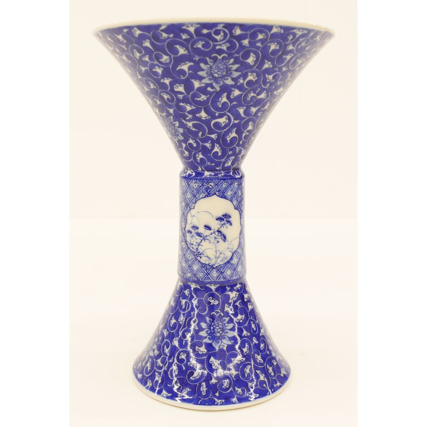 Kawamoto Masakichi Japanese Seto Beaker Vase